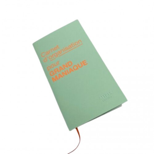 Carnet d'organisation pour grand maniaque - Atypyk Carnet d'organisation pour grand maniaque - Atypyk