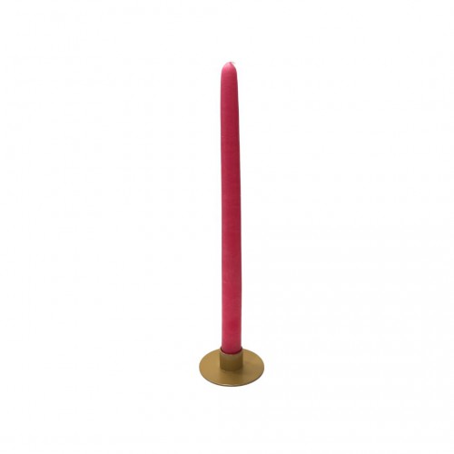 Bougie cierge 30 cm Fuschia - Ciergerie des Prémontrés Bougie cierge 30 cm Fuschia - Ciergerie des Prémontrés