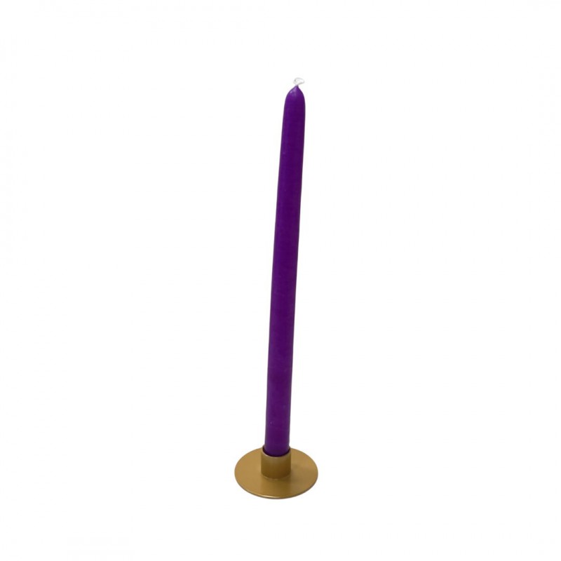Bougie cierge 30 cm Violet - Ciergerie des Prémontrés Voir la slide Bougie cierge 30 cm Violet - Ciergerie des Prémontrés