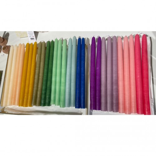 Bougie cierge 30 cm Menthe - Ciergerie des Prémontrés Bougie cierge 30 cm Menthe - Ciergerie des Prémontrés