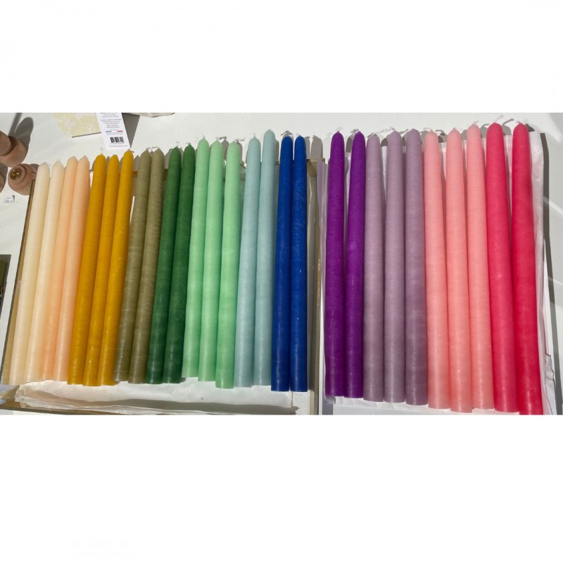 Bougie cierge 30 cm Menthe - Ciergerie des Prémontrés Voir la slide Bougie cierge 30 cm Menthe - Ciergerie des Prémontrés
