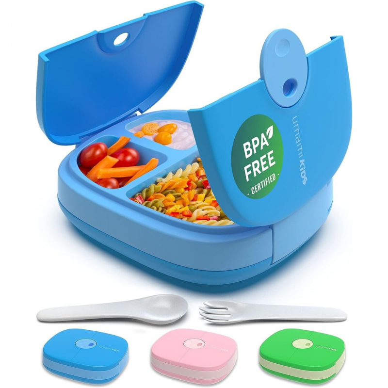 Umami - Lunchbox complète pour enfants bleu, vert ou rose Voir la slide Umami - Lunchbox complète pour enfants bleu, vert ou rose