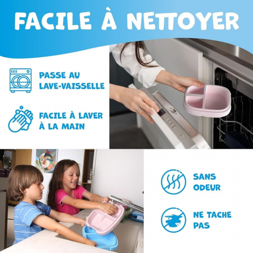 Umami - Lunchbox complète pour enfants bleu, vert ou rose Umami - Lunchbox complète pour enfants bleu, vert ou rose
