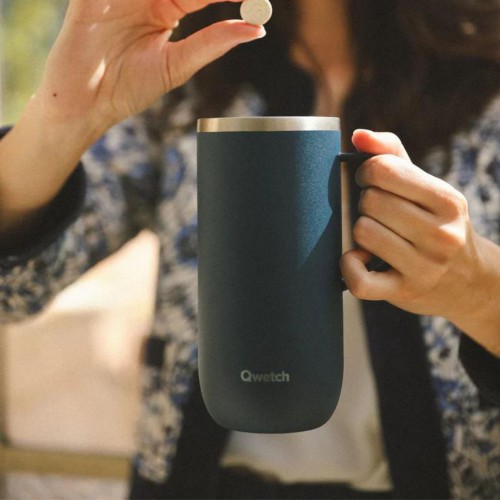Travel Mug Flowers Rouge 470 ml – Qwetch Travel Mug Flowers Rouge 470 ml – Qwetch