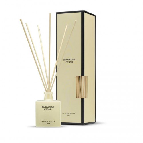 Cereria Molla - Diffuseur avec bâtonnets Moroccan Cedar - 100 ml Cereria Molla - Diffuseur avec bâtonnets Moroccan Cedar - 100 ml