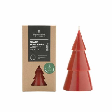 Bougie Sapin L Warm Red - Naturelle & Artisanale | Original Home