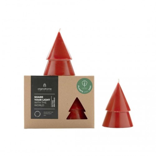 Découvrez le Duo de bougies Sapin M Warm Red - Original Home Découvrez le Duo de bougies Sapin M Warm Red - Original Home