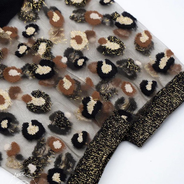 Chaussettes transparentes Horseshoe Bend Gold - Atelier Saint-Eustache