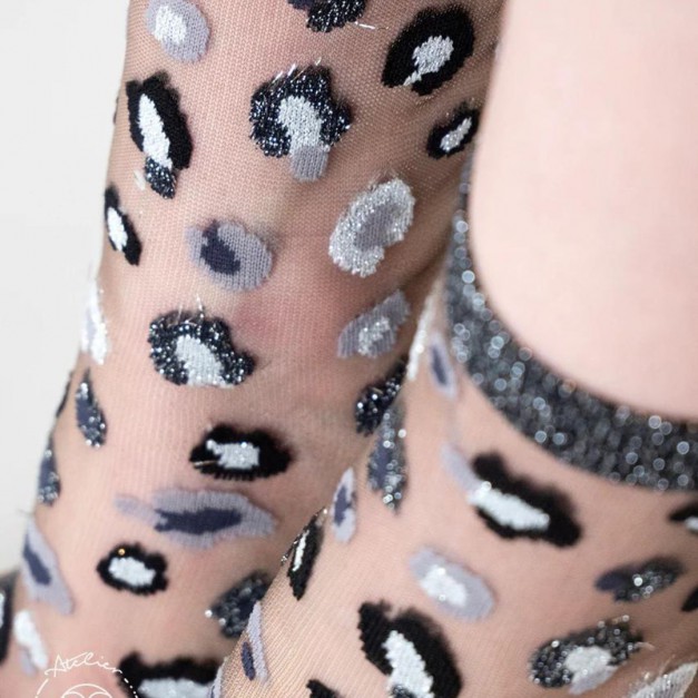 Chaussettes transparentes Horseshoe Bend Silver - Atelier Saint-Eustache