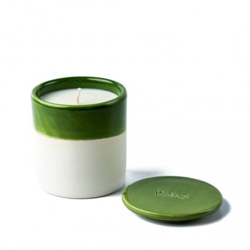 Bougie cire naturelle céramique 1 mèche Figue sauvage - Waks Bougie cire naturelle céramique 1 mèche Figue sauvage - Waks