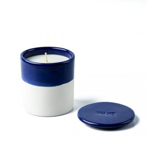 Bougie cire naturelle céramique 1 mèche Sel de mer - Waks Bougie cire naturelle céramique 1 mèche Sel de mer - Waks