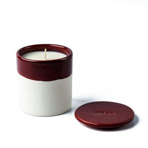 Bougie cire naturelle céramique 1 mèche Orangeraie - Waks Bougie cire naturelle céramique 1 mèche Orangeraie - Waks