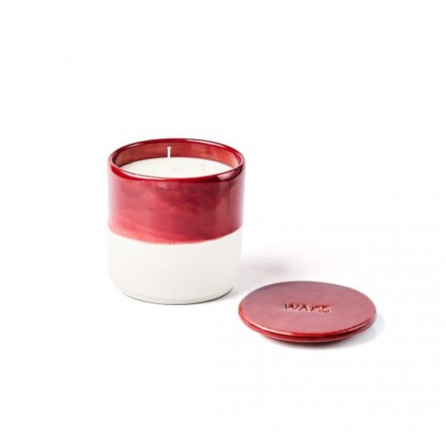 Bougie cire naturelle céramique 3 mèches Orangeraie - Waks Bougie cire naturelle céramique 3 mèches Orangeraie - Waks