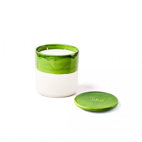 Bougie cire naturelle céramique 3 mèches Figue sauvage - Waks Bougie cire naturelle céramique 3 mèches Figue sauvage - Waks