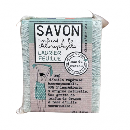 Mas du Roseau - Savon infusé - Laurier feuille Mas du Roseau - Savon infusé - Laurier feuille