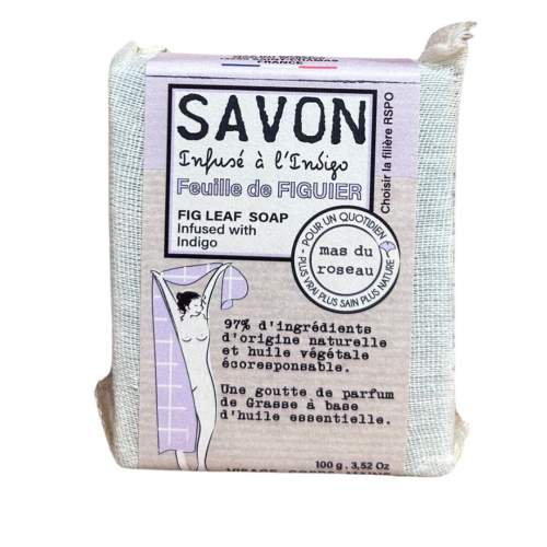 Mas du Roseau - Savon infusé - Feuille de figuier Mas du Roseau - Savon infusé - Feuille de figuier