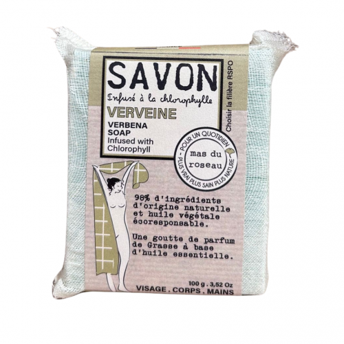 Mas du Roseau - Savon infusé - Verveine Mas du Roseau - Savon infusé - Verveine