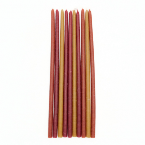 Coffret 10 bougies fines Ikat Terracotta - Maison Pechavy Coffret 10 bougies fines Ikat Terracotta - Maison Pechavy