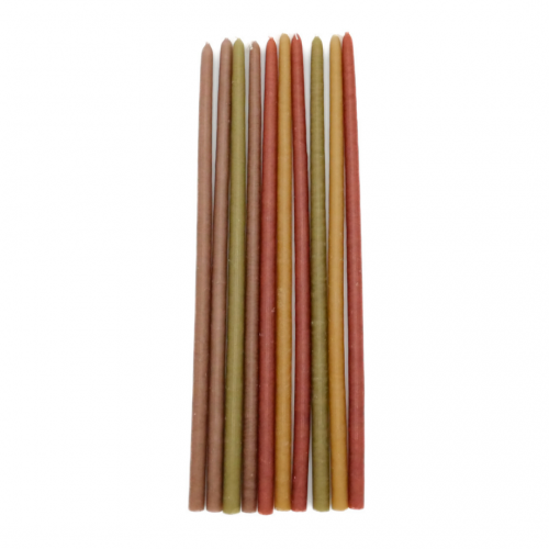 Coffret 10 bougies fines Leaves - Maison Pechavy Coffret 10 bougies fines Leaves - Maison Pechavy
