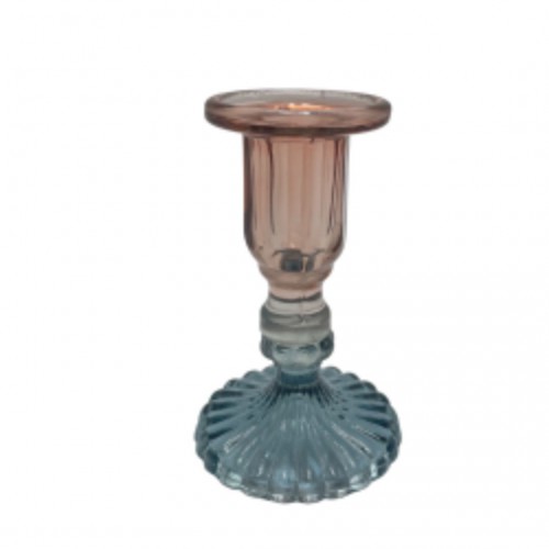 Chandelier en verre recyclé Champagne/bleu - By Room Chandelier en verre recyclé Champagne/bleu - By Room