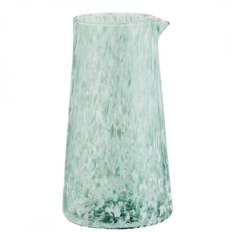 Carafe en verre - Vert - Madam Stoltz Voir la slide Carafe en verre - Vert - Madam Stoltz