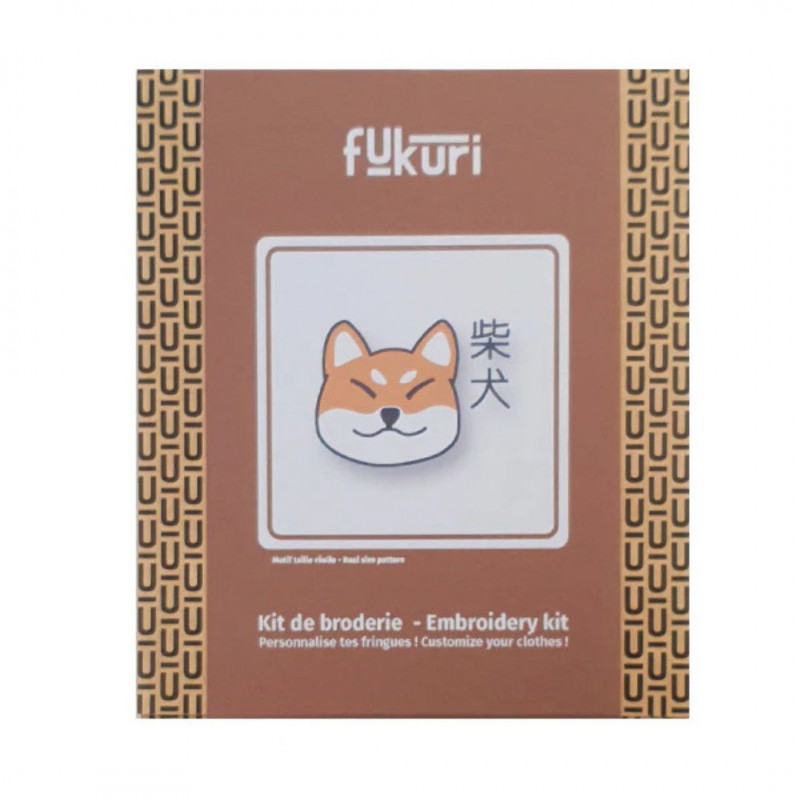 Voir la slide Kit broderie Nippon Shiba Inu - Fukuri