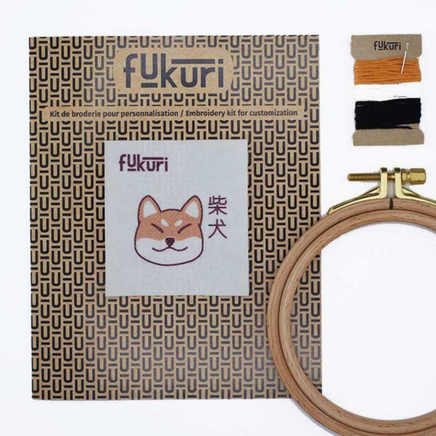 Kit broderie Nippon Shiba Inu - Fukuri
