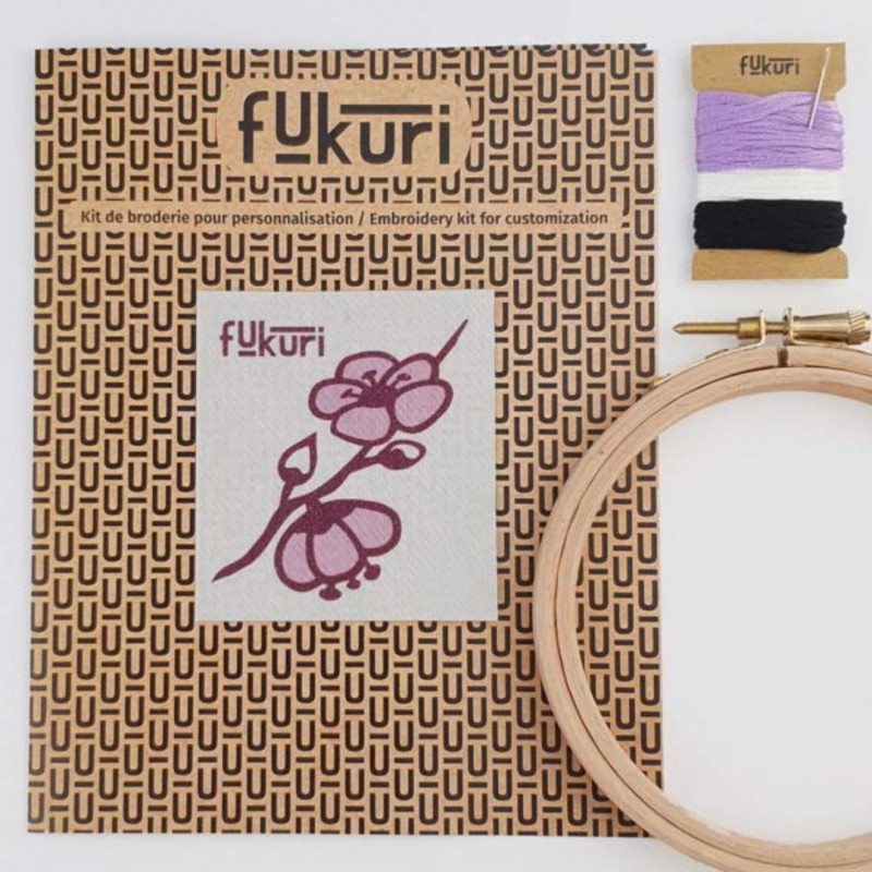 Kit broderie Nippon Sakura - Fukuri Voir la slide Kit broderie Nippon Sakura - Fukuri