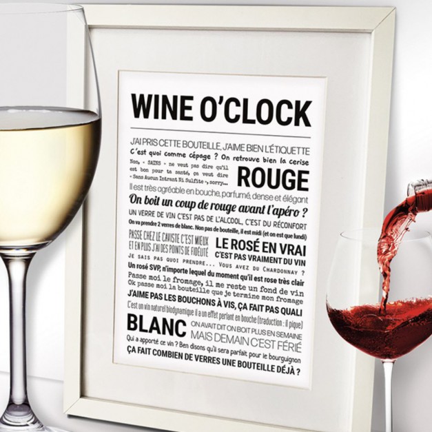 Affiche Wine o' Clock - Tout est dit
