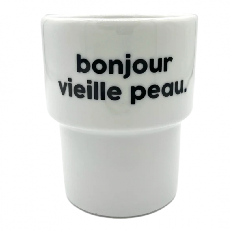 Félicie Aussi - Gobelet Bonjour Vieille Peau 300ml Voir la slide Félicie Aussi - Gobelet Bonjour Vieille Peau 300ml
