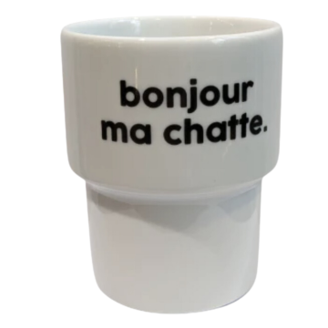 Félicie Aussi - Gobelet Bonjour Ma Chatte 300ml