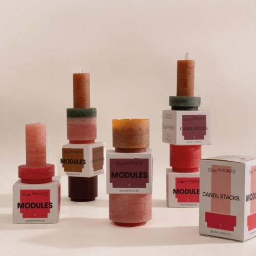 Module 3 Bougie modulable - Stan Editions, créative et originale Module 3 Bougie modulable - Stan Editions, créative et originale