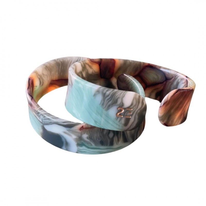 Bracelet Jonc Vert Large - 23 degrés Voir la slide Bracelet Jonc Vert Large - 23 degrés