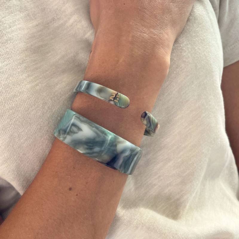 Bracelet Jonc Vert Large - 23 degrés Voir la slide Bracelet Jonc Vert Large - 23 degrés