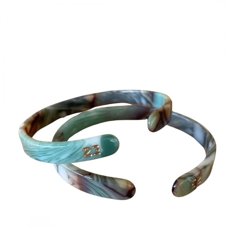Bracelet Jonc vert Fin - 23 degrés Voir la slide Bracelet Jonc vert Fin - 23 degrés