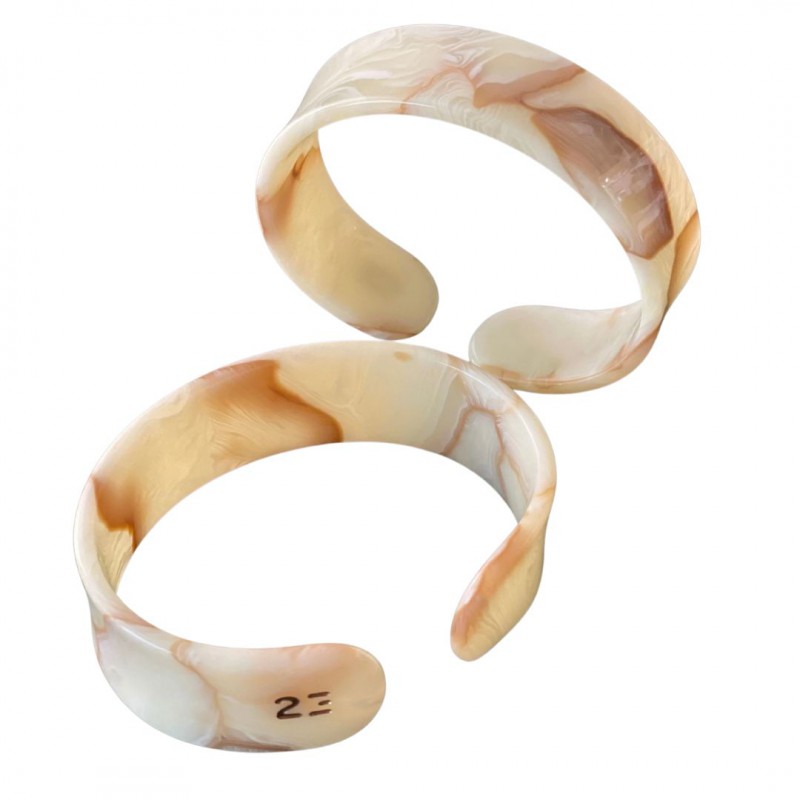 Bracelet Jonc Ivoire Large - 23 degrés Voir la slide Bracelet Jonc Ivoire Large - 23 degrés