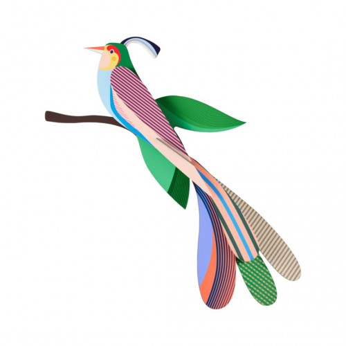 Déco murale - Paradise Bird Maya - Studio Roof Déco murale - Paradise Bird Maya - Studio Roof