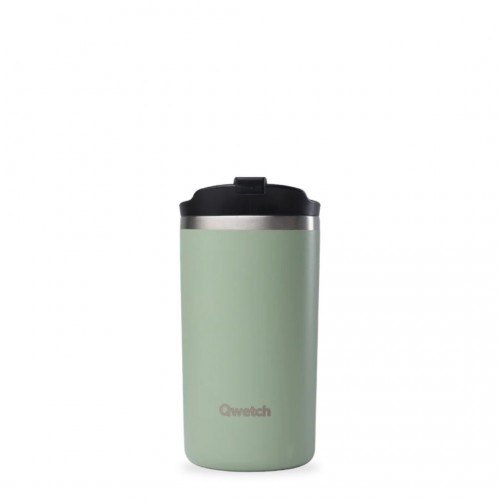 Travel Mug Tilleul - Qwetch - 6h chaud, 12h froid, 100% étanche Travel Mug Tilleul - Qwetch - 6h chaud, 12h froid, 100% étanche