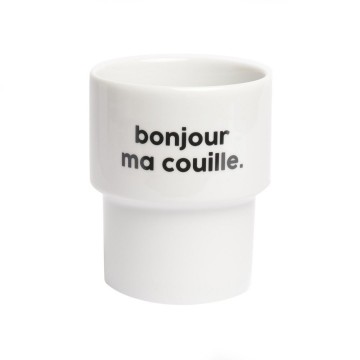 Félicie Aussi - Gobelet Bonjour Ma Couille 300ml