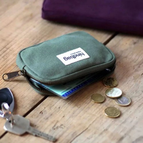 Porte-monnaie en coton bio GOTS – Pratique et solidaire Porte-monnaie en coton bio GOTS – Pratique et solidaire