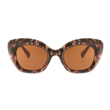 Charly Therapy - Lunettes solaires aux montures épaisses recyclées papillon - Donna spring
