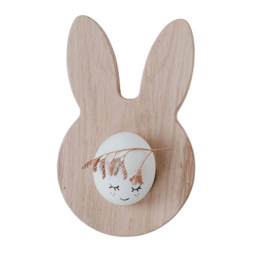 Coquetier en bois lapin - Eulenschnitt Coquetier en bois lapin - Eulenschnitt