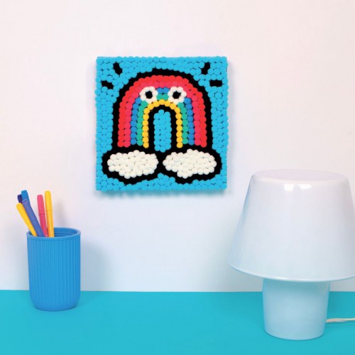 Omy - Pompom Art - Rainbow Omy - Pompom Art - Rainbow