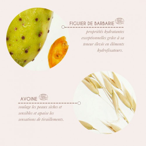 Sérum hydratant & apaisant – Figuier de Barbarie, Avoine & Framboise Sérum hydratant & apaisant – Figuier de Barbarie, Avoine & Framboise