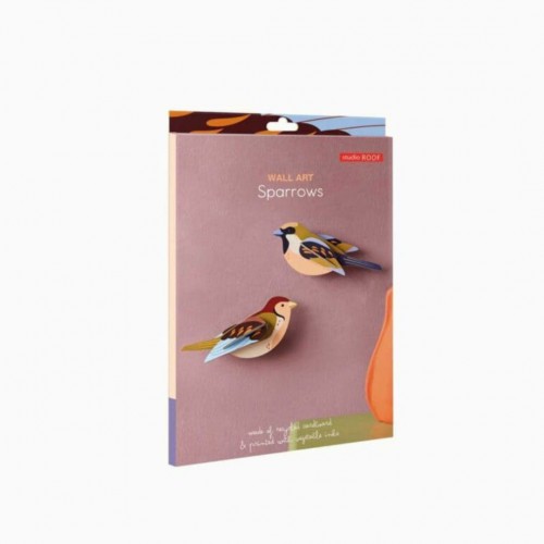 Déco murale - Garden bird Sparrows - Studio Roof Déco murale - Garden bird Sparrows - Studio Roof