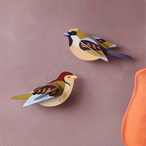 Déco murale - Garden bird Sparrows - Studio Roof Déco murale - Garden bird Sparrows - Studio Roof