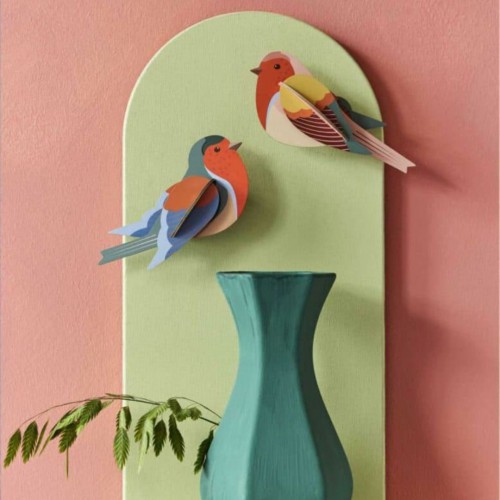 Déco murale - Garden bird Robins - Studio Roof Déco murale - Garden bird Robins - Studio Roof