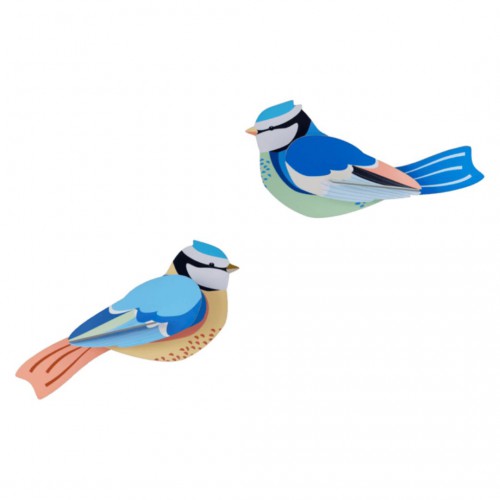 Déco murale - Garden bird Blue tits - Studio Roof Déco murale - Garden bird Blue tits - Studio Roof