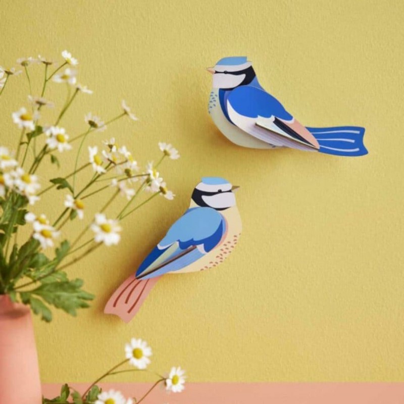 Déco murale - Garden bird Blue tits - Studio Roof Voir la slide Déco murale - Garden bird Blue tits - Studio Roof