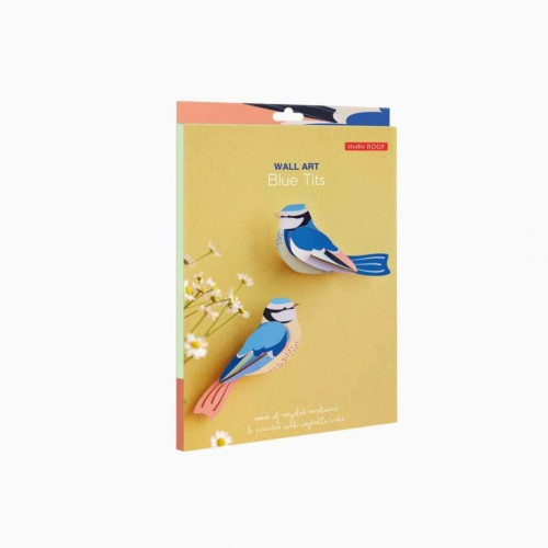 Déco murale - Garden bird Blue tits - Studio Roof Déco murale - Garden bird Blue tits - Studio Roof